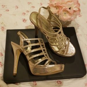 NEW Rhinestone High Heels